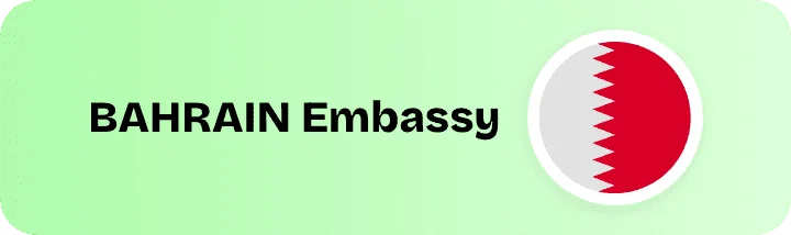 Bahrain embassy banner